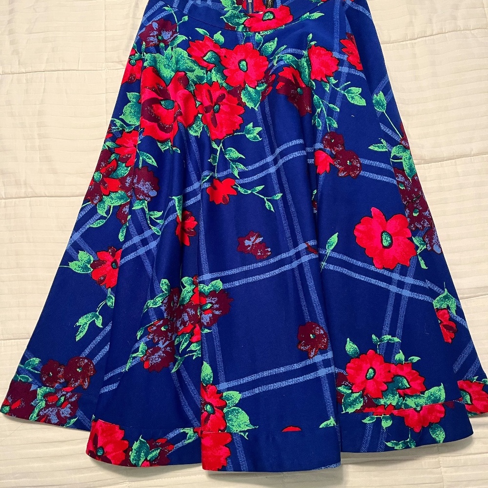 Anthropologie plenty by TRACY REESE floral midiskirt size 8